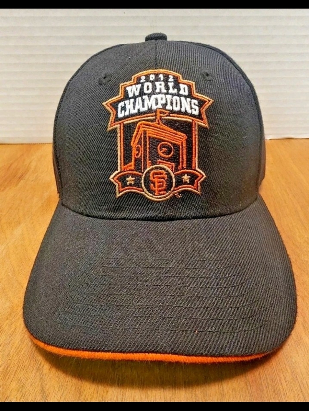 San Francisco Giants 2012 World Champions Hat Dignity Health MLB Baseball Cap